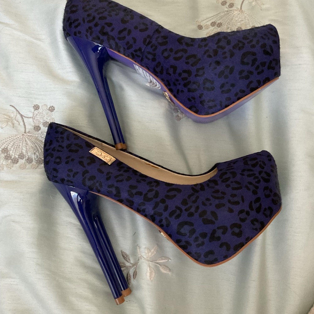 Charles Whittington  Darkness  Prowl Purple double heels